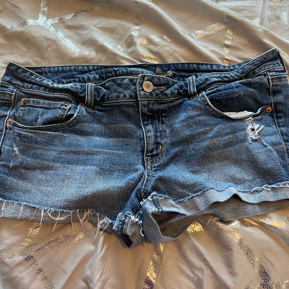 American eagle denim shorts